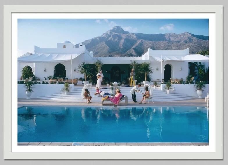 Luxury Lifestyle Picture - Художественный ретро-постер с изображением приема у