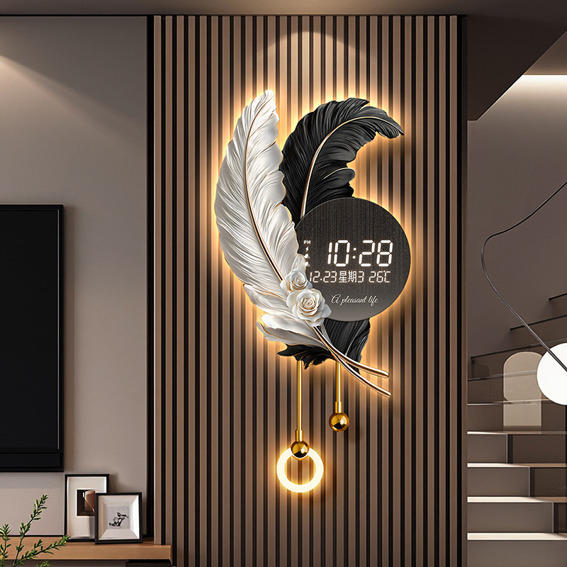 Luxury Lifestyle Fashion - Настенные часы в китайском стиле, минималистичные,