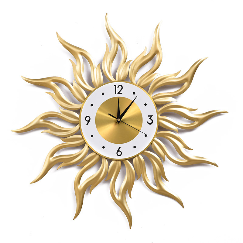 Luxury Lifestyle Living - Настенные часы Nordic Gold для гостиной,
