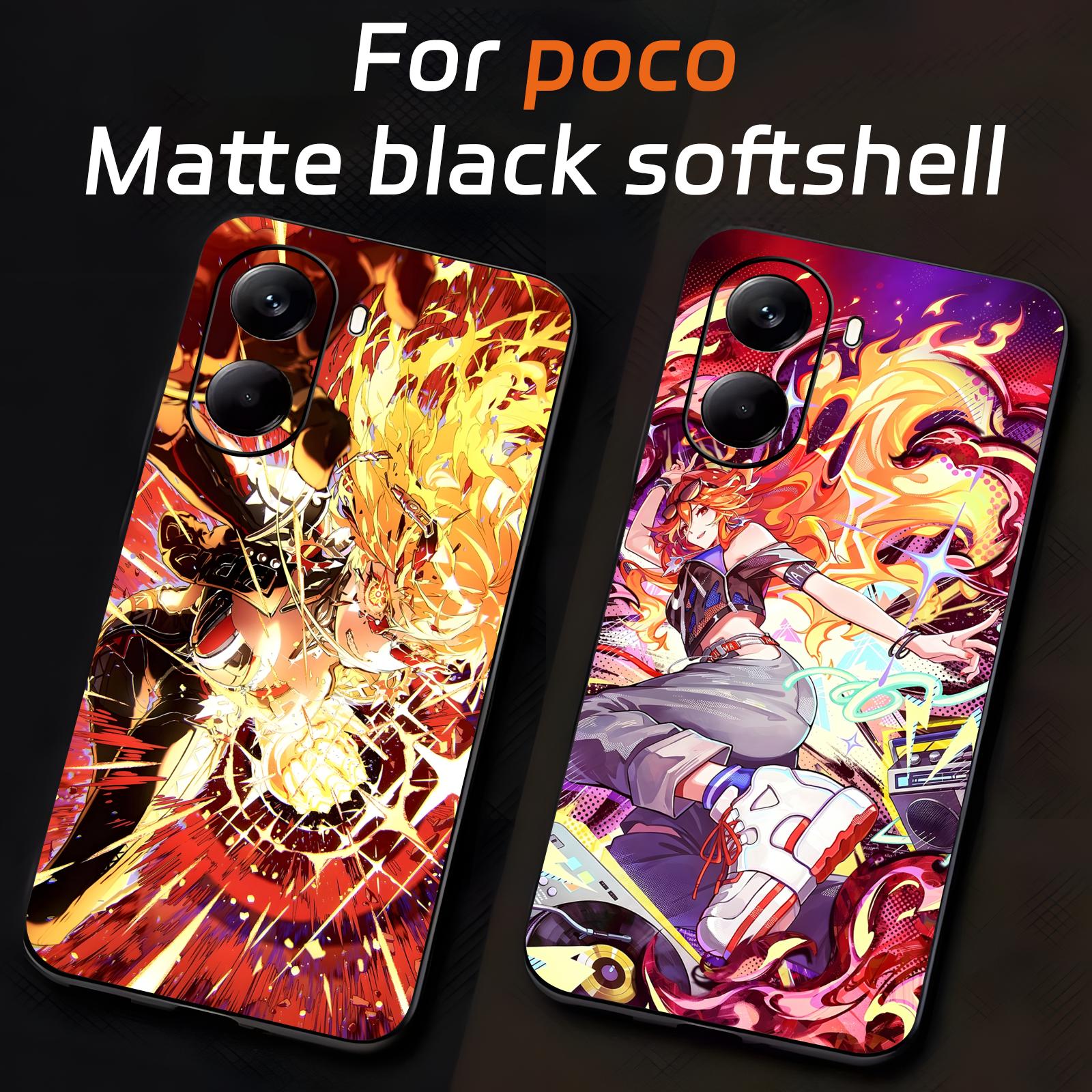 Xiaomi Poco X6 - Чехол для телефона Genshin Impact Mavuika