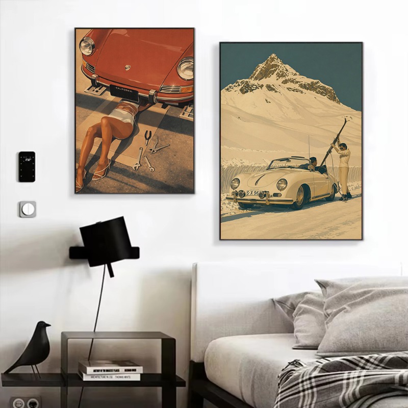 Ретро-постеры: мода, роскошный – обзор и цена Luxury Lifestyle Picture